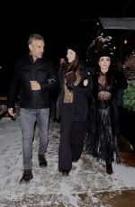 KYLE RICHARDS Out for Dinner with Her Daughters in Aspen 12/26/2024