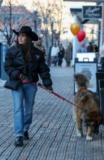 KYLE RICHARDS Out with Her Dog in Aspen 12/21/2024