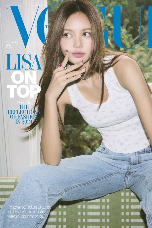 LALISA MANOBAL for Vogue Thailand, December 2024
