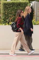 LARA PULVER Leaves Sunday Brunch TV in London 0818/2024