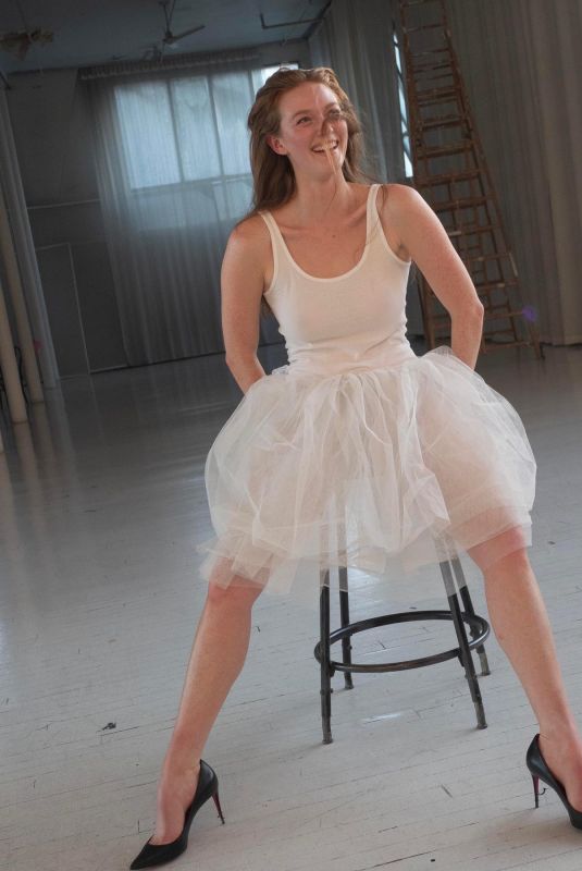 LARSEN THOMPSON at a Photoshoot, December 2024