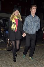 LAUREN BROWN Arrives at Chiltern Firehouse in London 11/29/2024