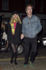 LAUREN BROWN Arrives at Chiltern Firehouse in London 11/29/2024