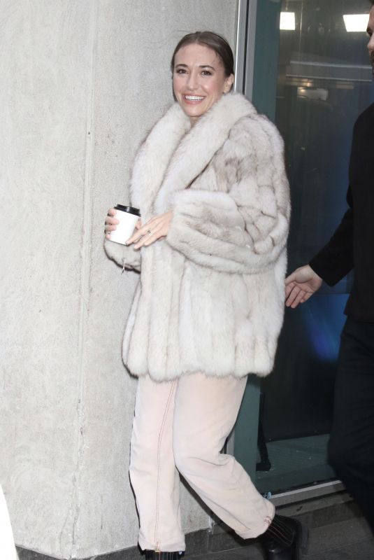 LAUREN DIAGLE Arrives at Fox & Friends Show Studios in New York 12/20/2024
