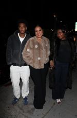 LELA ROCHON Enjoys Christmas Eve Dinner with Family 12/24/2024