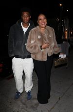 LELA ROCHON Enjoys Christmas Eve Dinner with Family 12/24/2024