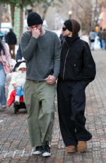 LENI KLUM and Aris Rachevsky Shopping for Gifts at Bottega Veneta in Aspen 12/23/2024