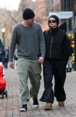 LENI KLUM and Aris Rachevsky Shopping for Gifts at Bottega Veneta in Aspen 12/23/2024