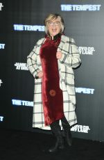 LESLEY GARRETT at Press Night Performance of The Tempest at Theatre Royal Drury Lane in London 12/19/2024