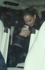LILY JAMES Leaves Chiltern Firehouse in London 12/20/2024