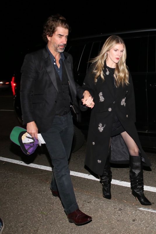 LILY RABE Arrives at Jennifer Klein