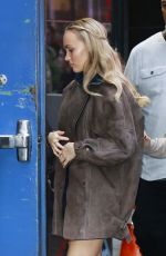 LILY-ROSE DEPP Arrives at Good Morning America in New York 12/17/2024