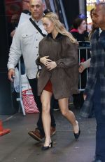LILY-ROSE DEPP Arrives at Good Morning America in New York 12/17/2024