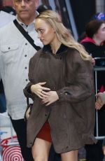 LILY-ROSE DEPP Arrives at Good Morning America in New York 12/17/2024