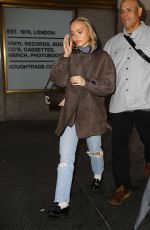 LILY-ROSE DEPP Arrives at Kelly Clarkson Show in New York City 12/17/2024
