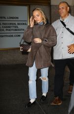LILY-ROSE DEPP Arrives at Kelly Clarkson Show in New York City 12/17/2024