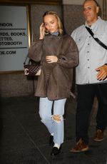 LILY-ROSE DEPP Arrives at Kelly Clarkson Show in New York City 12/17/2024