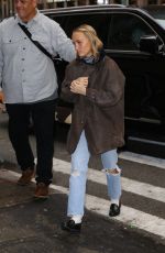 LILY-ROSE DEPP Arrives at Kelly Clarkson Show in New York City 12/17/2024