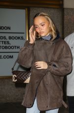 LILY-ROSE DEPP Arrives at Kelly Clarkson Show in New York City 12/17/2024
