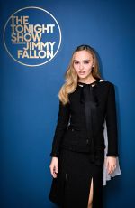 LILY-ROSE DEPP at Tonight Show Starring Jimmy Fallon 12/16/2024