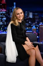 LILY-ROSE DEPP at Tonight Show Starring Jimmy Fallon 12/16/2024