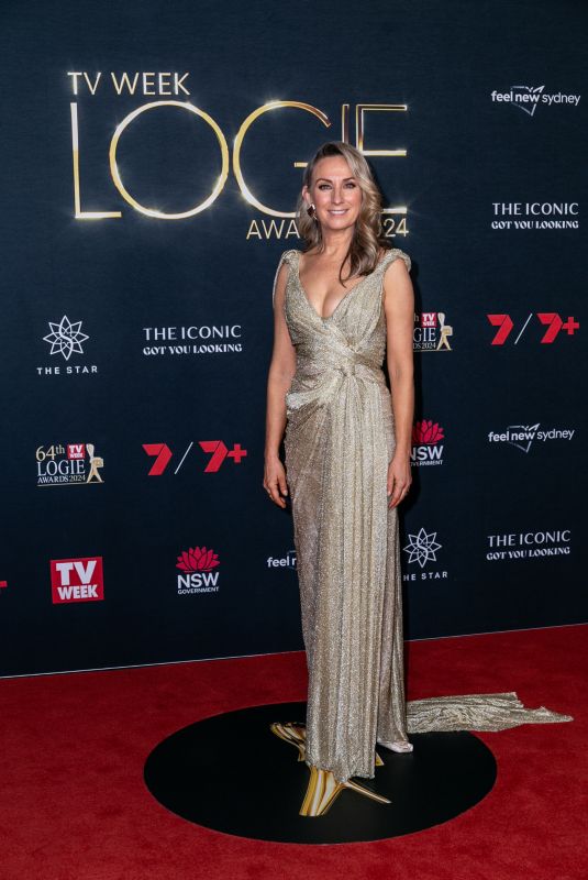LISA MCCUNE at 64th TV WEEK Logie Awards at The Star in Sydney 08/18/2024