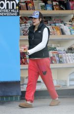 LISA RINNA Checking Out Magazines at a News Stand in Los Angeles 11/30/2024