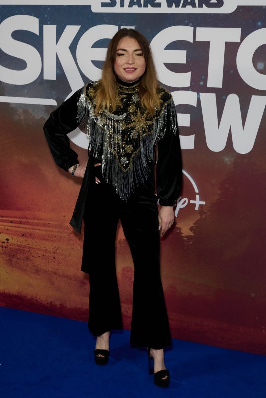LOIS WINSTONE at Star Wars: Skeleton Crew Special Screening at BFI Southbank in London 12/01/2024