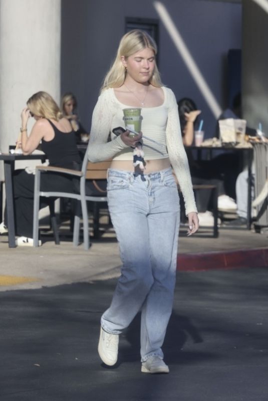 LOLA SHEEN Out at Erewhon Market in Calabasas 12/20/2024