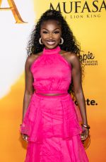 LOREN LOTT at Mufasa: The Lion King Premiere at Dolby Theatre in Los Angeles 12/09/2024