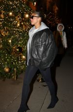 LORI HARVEY and Her Mom Marjorie Night Out in Paris 12/03/2024