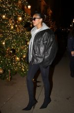 LORI HARVEY and Her Mom Marjorie Night Out in Paris 12/03/2024