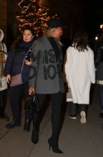LORI HARVEY and Her Mom Marjorie Night Out in Paris 12/03/2024