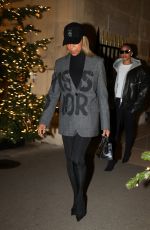 LORI HARVEY and Her Mom Marjorie Night Out in Paris 12/03/2024