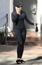 LORI HARVEY Leaves Her Morning Pilattes Class in Beverly Hills 12/08/2024