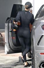 LORI HARVEY Leaves Her Morning Pilattes Class in Beverly Hills 12/08/2024