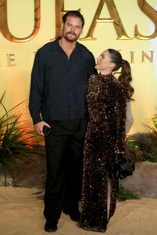 LOUISE THOMPSON at Mufasa: The Lion King UK Premiere at Cineworld Leicester Square in London 12/11/2024