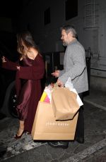 LUCIANA BARROSO Leaves Funke Restaurant in Beverly Hills 12/18/2024