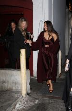 LUCIANA BARROSO Leaves Funke Restaurant in Beverly Hills 12/18/2024