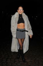 LUCY SYED Leaves Chiltern Firehouse in London 12/21/2024