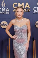 MADDIE FONT at 2024 CMA Awards in Nashville 11/20/2024