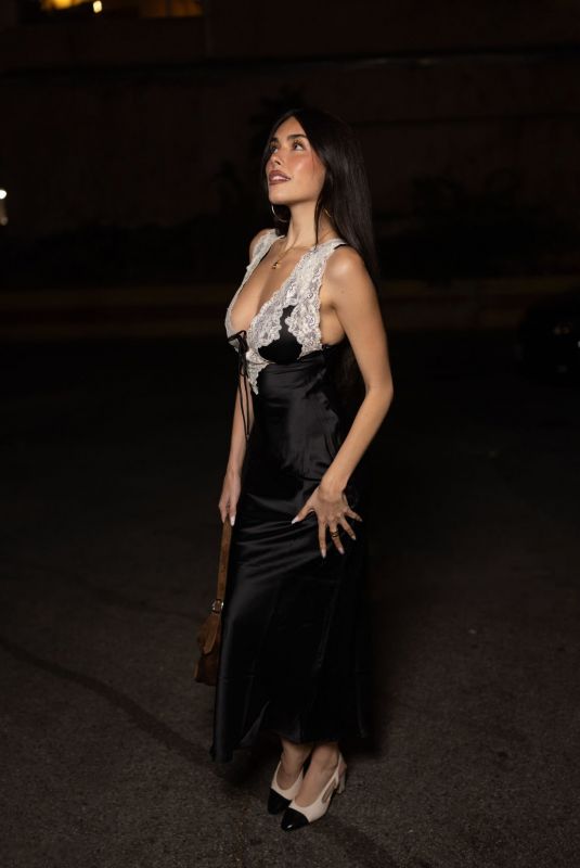 MADISON BEER Arrives at Princess Polly Holiday Party in West Hollywood 12/16/2024