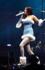 MADISON BEER Performs at 106.1 KISS FM iHeartRadio Jingle Ball in Fort Worth 12/03/2024