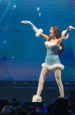 MADISON BEER Performs at 106.1 KISS FM iHeartRadio Jingle Ball in Fort Worth 12/03/2024