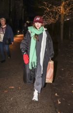 MAISIE SMITH Leaves The Marlowe Theatre in Canterbury 12/13/2024