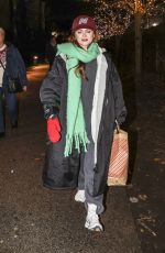 MAISIE SMITH Leaves The Marlowe Theatre in Canterbury 12/13/2024