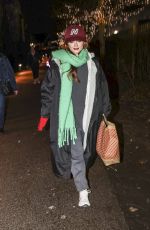 MAISIE SMITH Leaves The Marlowe Theatre in Canterbury 12/13/2024