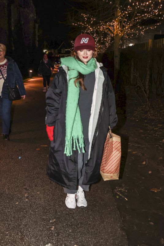 MAISIE SMITH Leaves The Marlowe Theatre in Canterbury 12/13/2024