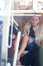 MALIN AKERMAN at a Nail Salon in Los Angeles 12/21/2024
