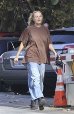 MALIN AKERMAN Takes a Solo Hike a Day After Christmas 12/26/2024